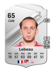 Adrien Lebeau Rare 65 OVR