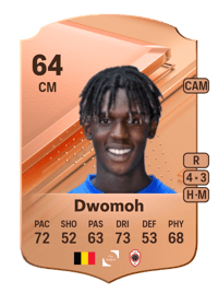 Pierre Dwomoh Rare 64 OVR