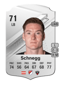 David Schnegg Rare 71 OVR