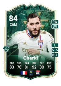 Rayan Cherki Winter Wildcards 84 OVR