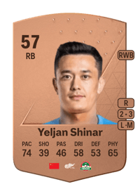 Yeljan Shinar Common 57 OVR