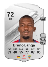 Bruno Langa Rare 72 OVR