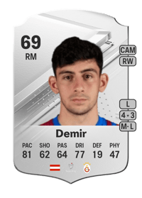 Yusuf Demir Rare 69 OVR