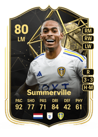 Crysencio Summerville Team of the Week 80 OVR