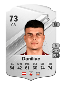 Flavius Daniliuc Rare 73 OVR