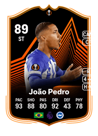 João Pedro UEL Road to the Knockouts 89 OVR