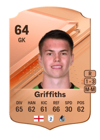 Josh Griffiths Rare 64 OVR