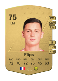 Alexis Flips Common 75 OVR