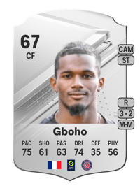 Yann Gboho Rare 67 OVR