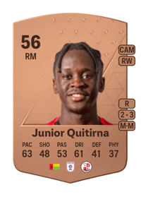 Junior Quitirna Common 56 OVR