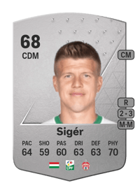 Dávid Sigér Common 68 OVR