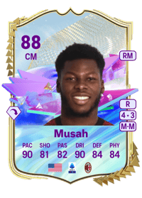 Yunus Musah Future Stars 88 OVR