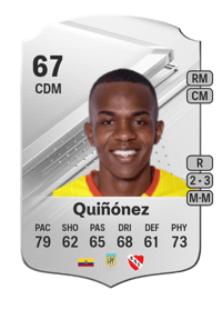 Jhonny Quiñónez Rare 67 OVR