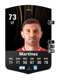 Adrián Martínez CONMEBOL Libertadores 73 OVR