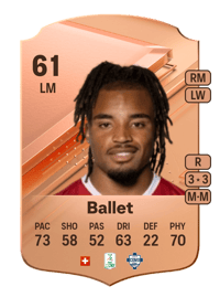 Samuel Ballet Rare 61 OVR