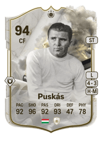 Ferenc Puskás Thunderstruck ICON 94 OVR