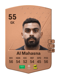 Mohammed Al Mahasna Common 55 OVR