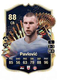 Strahinja Pavlović Team of the Season 88 OVR