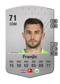 Bartol Franjic Common 71 OVR