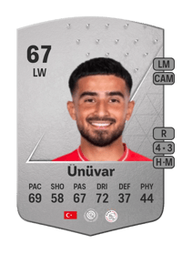 Naci Ünüvar Common 67 OVR