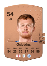 Joe Gubbins Common 54 OVR