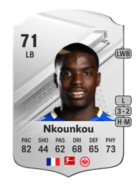 Niels Nkounkou Rare 71 OVR