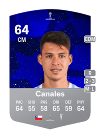 Alfred Canales CONMEBOL Sudamericana 64 OVR