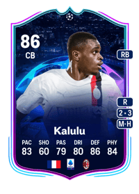 Pierre Kalulu UCL Road to the Knockouts 86 OVR