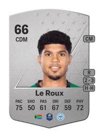 Luke Le Roux Common 66 OVR