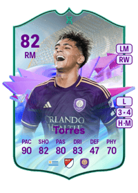 Facundo Torres In-Progress Future Stars Evolution 82 OVR