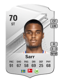 Amin Sarr Rare 70 OVR