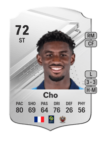 Mohamed-Ali Cho Rare 72 OVR