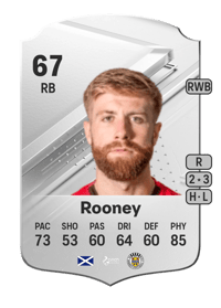 Shaun Rooney Rare 67 OVR