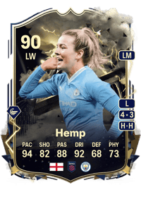 Lauren Hemp Thunderstruck 90 OVR