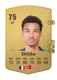 Hugo Ekitike Common 75 OVR