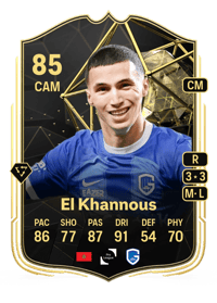 Bilal El Khannous Team of the Week 85 OVR