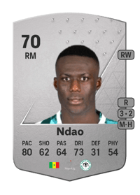 Alassane Ndao Common 70 OVR