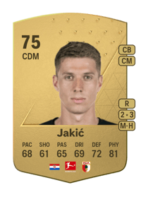 Kristijan Jakić Common 75 OVR