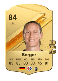 Ann-Katrin Berger Rare 84 OVR