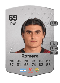 Luka Romero Common 69 OVR