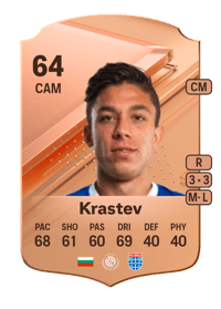 Filip Krastev Rare 64 OVR
