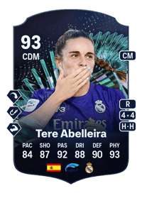Tere Abelleira TOTS Moments 93 OVR