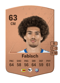 Jonah Fabisch Common 63 OVR