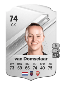 Daphne van Domselaar Rare 74 OVR