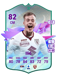 Ivan Ilić In-Progress Future Stars Evolution 82 OVR