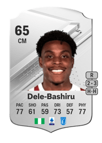 Fisayo Dele-Bashiru Rare 65 OVR