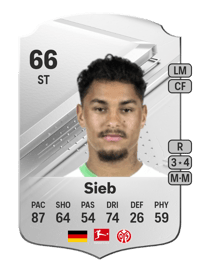 Armindo Sieb Rare 66 OVR