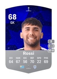 Nicolás Rossi CONMEBOL Sudamericana 68 OVR