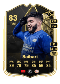 Ismael Saibari Team of the Week 83 OVR