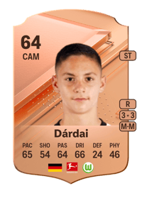 Bence Dárdai Rare 64 OVR